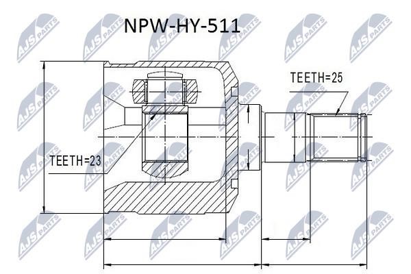 Купить NTY NPW-HY-511 по низкой цене в Украине!