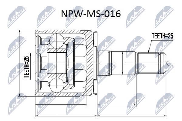 Купити NTY NPW-MS-016 за низькою ціною в Україні!