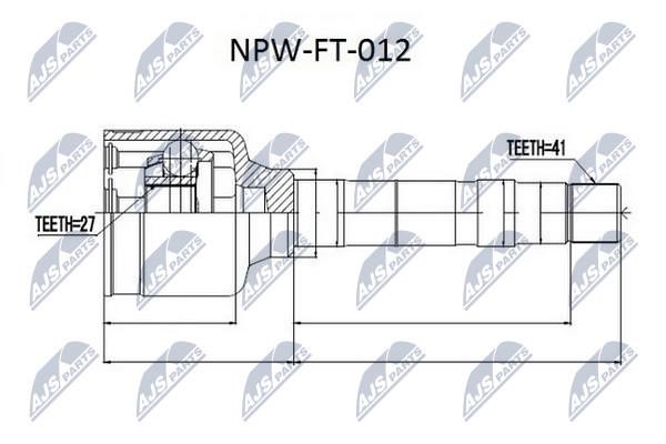Купить NTY NPW-FT-012 по низкой цене в Украине!