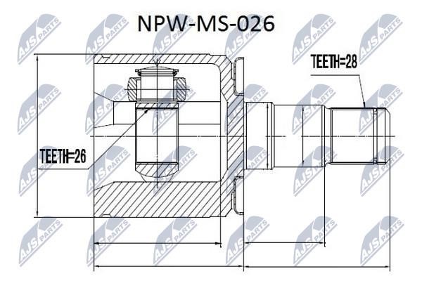 Купить NTY NPW-MS-026 по низкой цене в Украине!