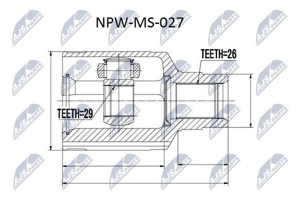 Купить NTY NPW-MS-027 по низкой цене в Украине!