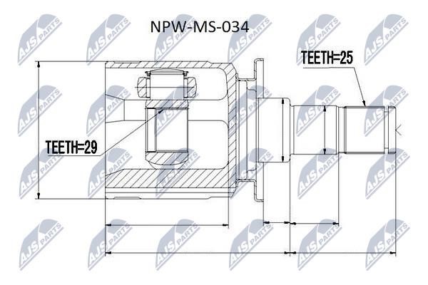 Купить NTY NPW-MS-034 по низкой цене в Украине!