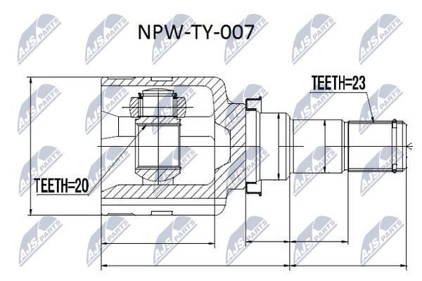 Купить NTY NPW-TY-007 по низкой цене в Украине!