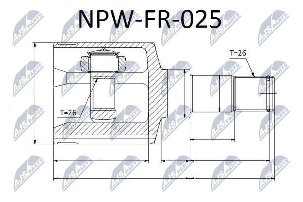Купити NTY NPW-FR-025 за низькою ціною в Україні!
