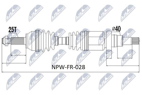 Купити NTY NPW-FR-028 за низькою ціною в Україні!
