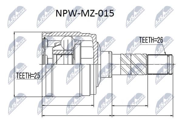 Купить NTY NPW-MZ-015 по низкой цене в Украине!