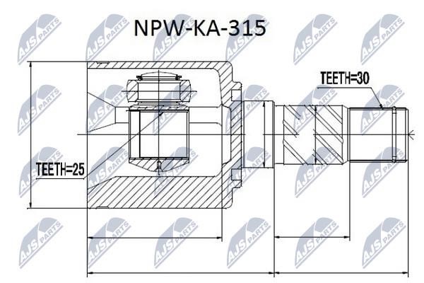 Купить NTY NPW-KA-315 по низкой цене в Украине!