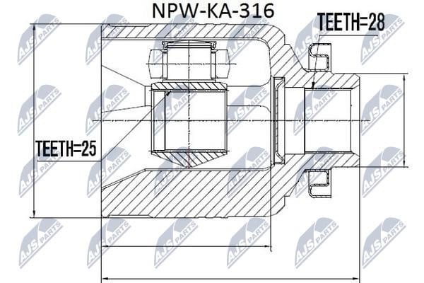 Купить NTY NPW-KA-316 по низкой цене в Украине!