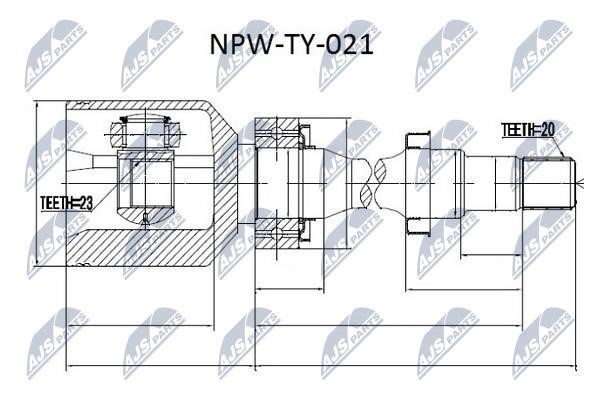 Купити NTY NPW-TY-021 за низькою ціною в Україні!