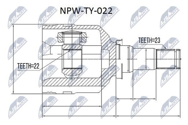 Купить NTY NPW-TY-022 по низкой цене в Украине!