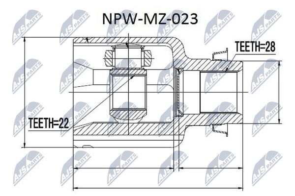 Купить NTY NPW-MZ-023 по низкой цене в Украине!
