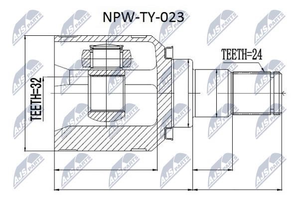 Купить NTY NPW-TY-023 по низкой цене в Украине!