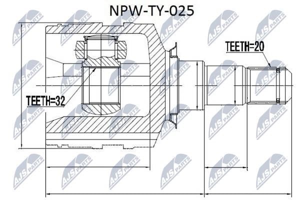 Купить NTY NPW-TY-025 по низкой цене в Украине!