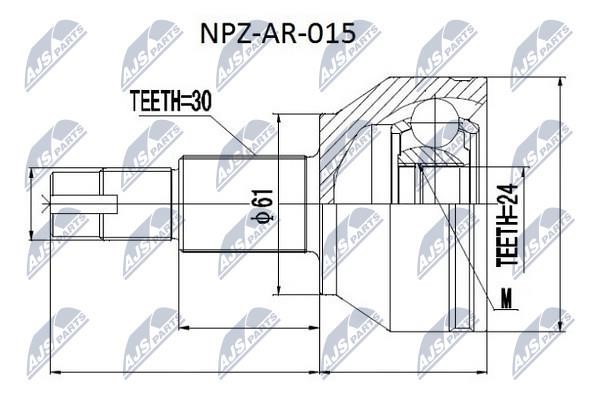 Купити NTY NPZ-AR-015 за низькою ціною в Україні!