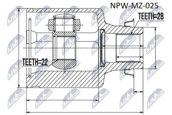 Купить NTY NPW-MZ-025 по низкой цене в Украине!