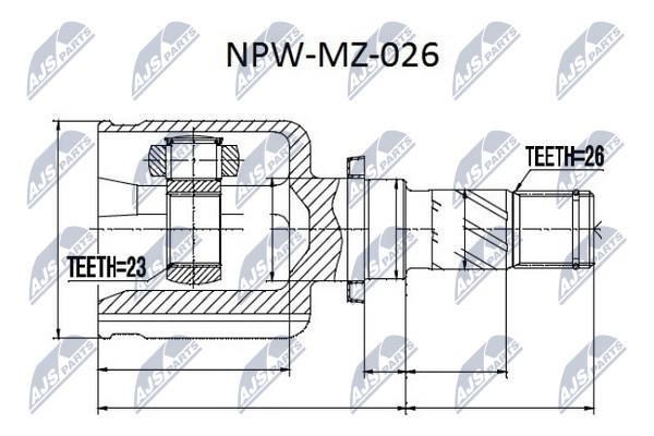 Купить NTY NPW-MZ-026 по низкой цене в Украине!