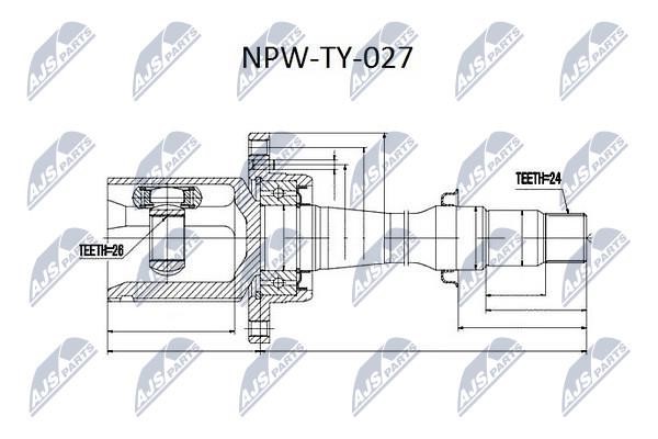 Купити NTY NPW-TY-027 за низькою ціною в Україні!
