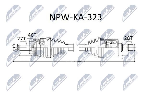 Купити NTY NPW-KA-323 за низькою ціною в Україні!