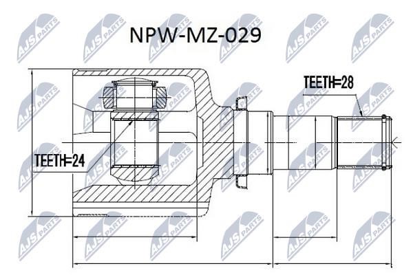 Купить NTY NPW-MZ-029 по низкой цене в Украине!