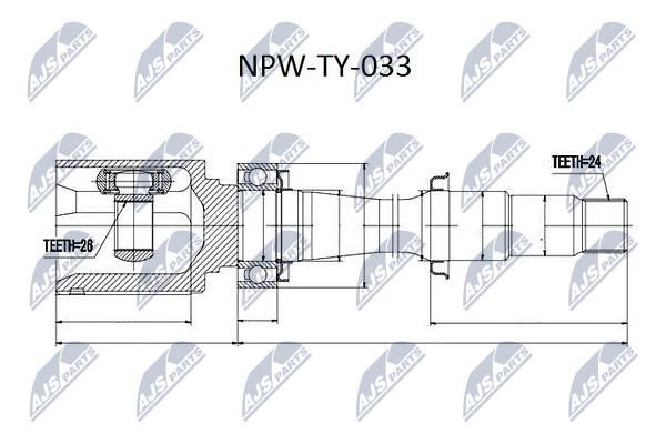 Купити NTY NPW-TY-033 за низькою ціною в Україні!