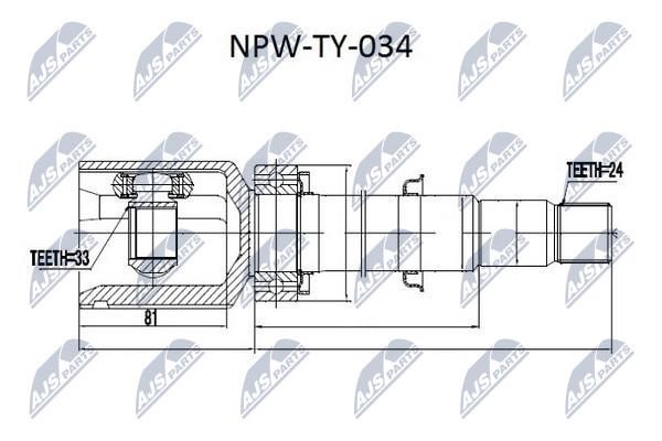 Купити NTY NPW-TY-034 за низькою ціною в Україні!