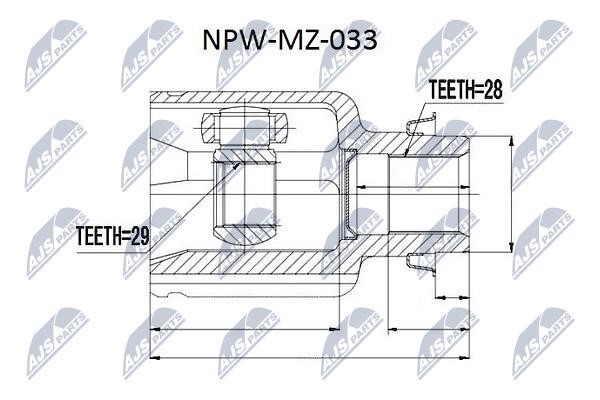 Купить NTY NPW-MZ-033 по низкой цене в Украине!