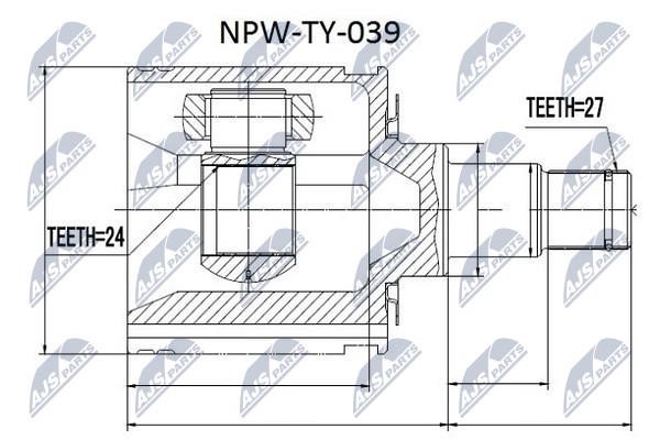 Купить NTY NPW-TY-039 по низкой цене в Украине!