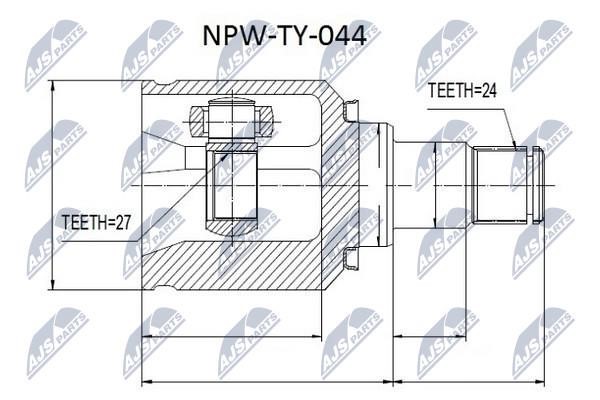Купити NTY NPW-TY-044 за низькою ціною в Україні!