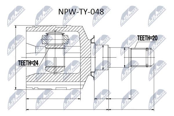 Купити NTY NPW-TY-048 за низькою ціною в Україні!