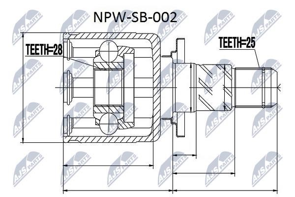 Купить NTY NPW-SB-002 по низкой цене в Украине!