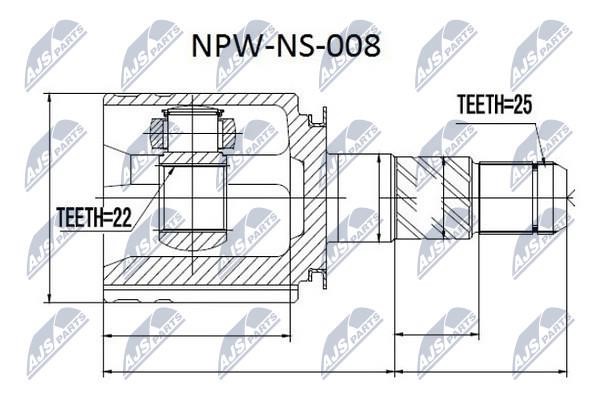 Купити NTY NPW-NS-008 за низькою ціною в Україні!