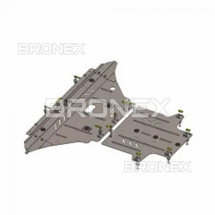 Bronex 101.0398.00 Захист двигуна Bronex стандартна 101.0398.00 для Audi A5 В8/A4 B8 (радіатор, КПП) 101039800: Приваблива ціна - Купити в Україні на EXIST.UA!