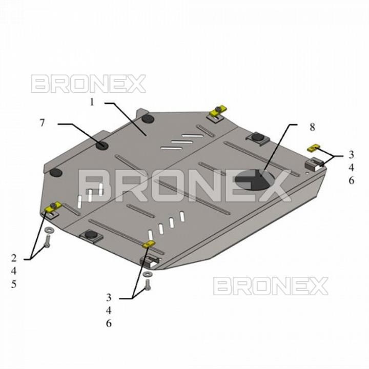 Купити Bronex 101.0354.00 за низькою ціною в Україні!