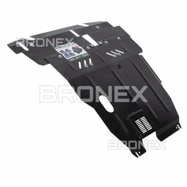 Bronex 101.0070.00 Захист двигуна Bronex стандартна 101.0070.00 для Mitsubishi Outlander (радіатор, КПП) 101007000: Купити в Україні - Добра ціна на EXIST.UA!