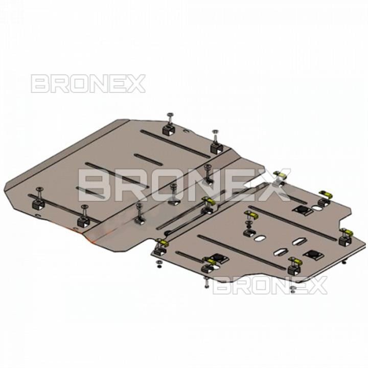 Bronex 101.0406.00 Захист двигуна Bronex стандартна 101.0406.00 для Audi A6 C7 (радіатор, КПП) 101040600: Купити в Україні - Добра ціна на EXIST.UA!