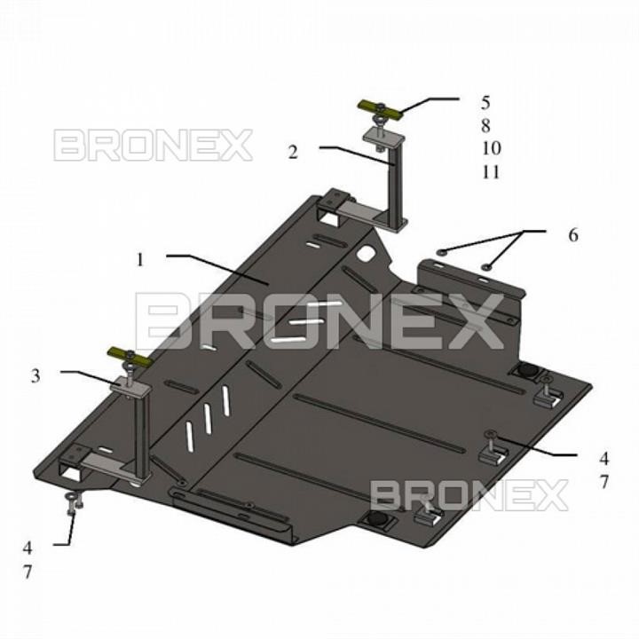 Купити Bronex 101.0638.01 за низькою ціною в Україні!