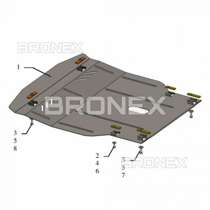 Купити Bronex 101.0495.00 за низькою ціною в Україні!