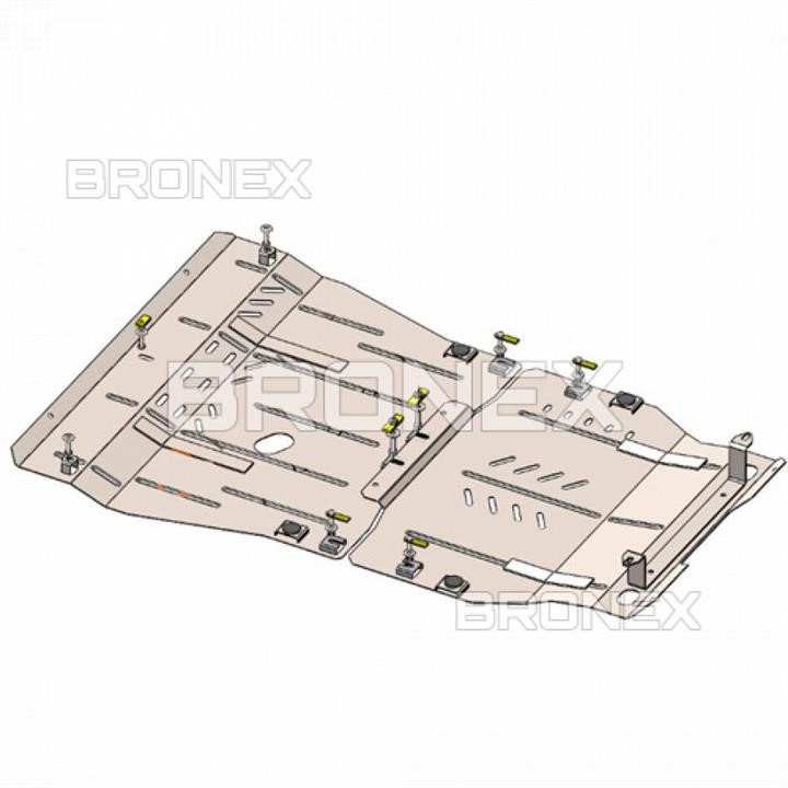 Bronex 101.0883.00 Захист двигуна Bronex стандартна 101.0883.00 для Subaru Outback / Subaru Legacy VI (КПП) 101088300: Приваблива ціна - Купити в Україні на EXIST.UA!