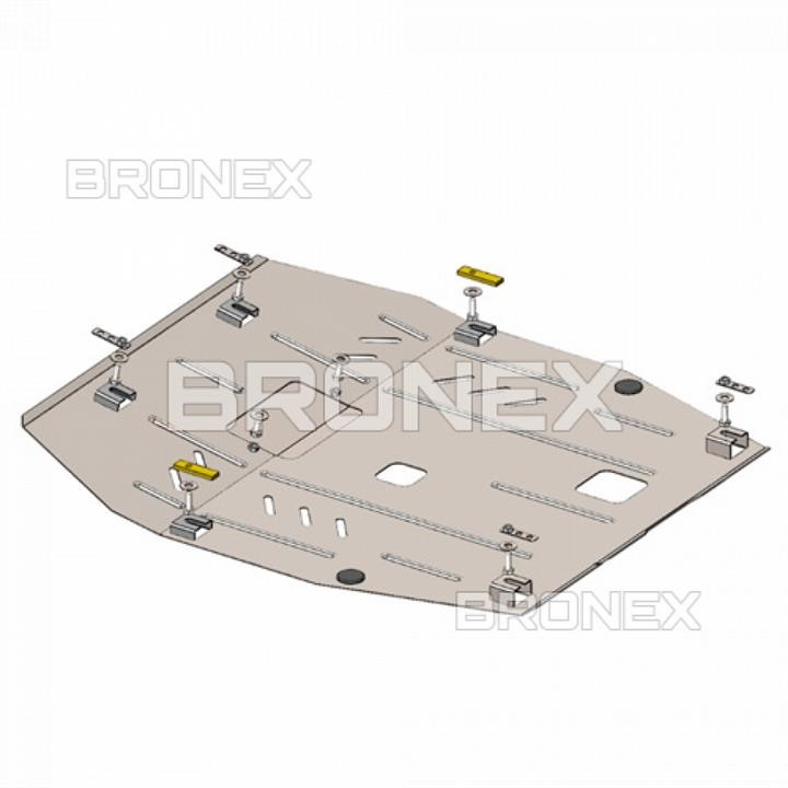 Bronex 101.0888.00 Захист двигуна Bronex стандартна 101.0888.00 для Chevrolet Malibu (КПП) 101088800: Купити в Україні - Добра ціна на EXIST.UA!