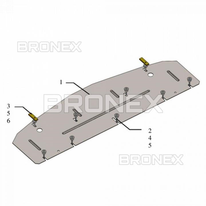 Bronex 101.0597.00 Захист радіатораBronex стандартна 101.0597.00 для Kia Ceed 101059700: Купити в Україні - Добра ціна на EXIST.UA!