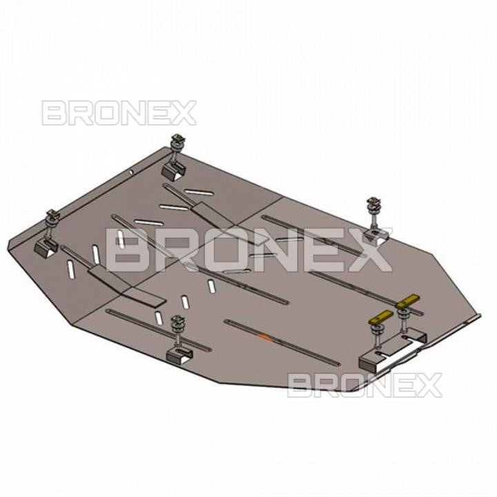 Bronex 101.0795.00 Захист двигуна Bronex стандартна 101.0795.00 для Chevrolet Malibu (КПП) 101079500: Купити в Україні - Добра ціна на EXIST.UA!
