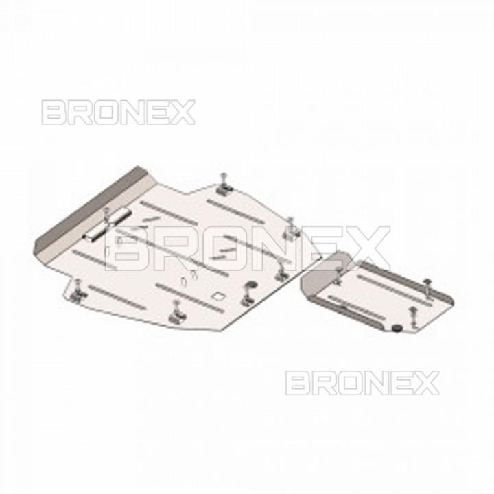 102089200 Bronex Захист двигуна Bronex преміум 102.0892.00 для Great Wall Haval H6 (КПП)
