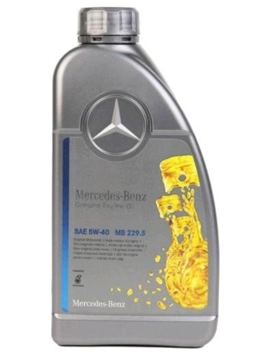 Mercedes A 000 989 86 06 11 AAEE Моторна олива Mercedes Genuine Engine Oil 5W-40, 1л A000989860611AAEE: Купити в Україні - Добра ціна на EXIST.UA!