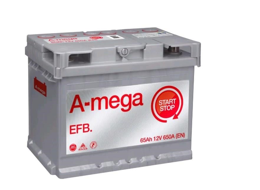 A-Mega EFB-65-0 Аккумулятор A-Mega EFB 12В 65Ач 650А(EN) R+ EFB650: Купить в Украине - Отличная цена на EXIST.UA!