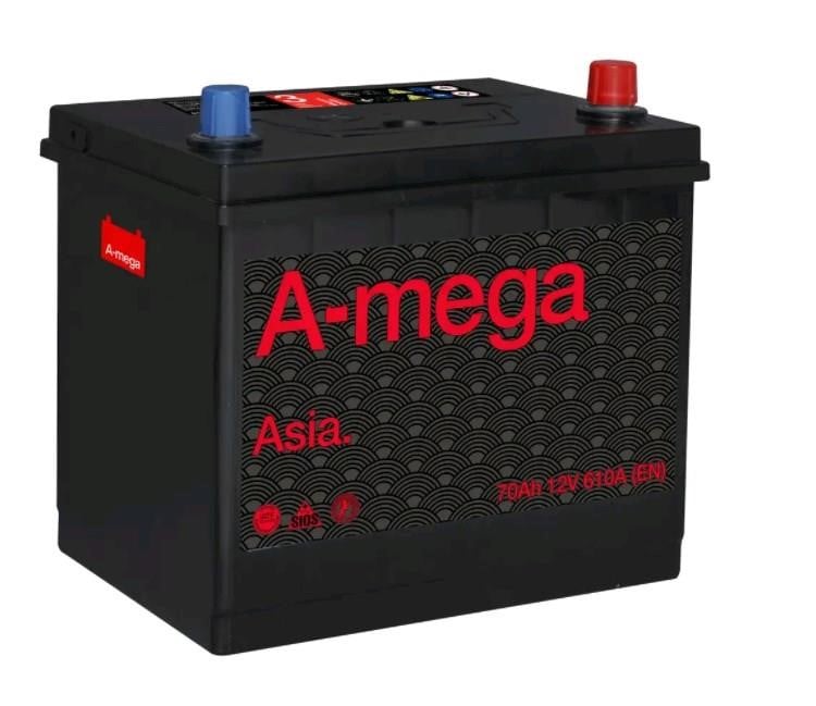A-Mega ASIA-70-0 Акумулятор A-Mega Asia 12В 70Ач 610А(EN) R+ ASIA700: Приваблива ціна - Купити в Україні на EXIST.UA!
