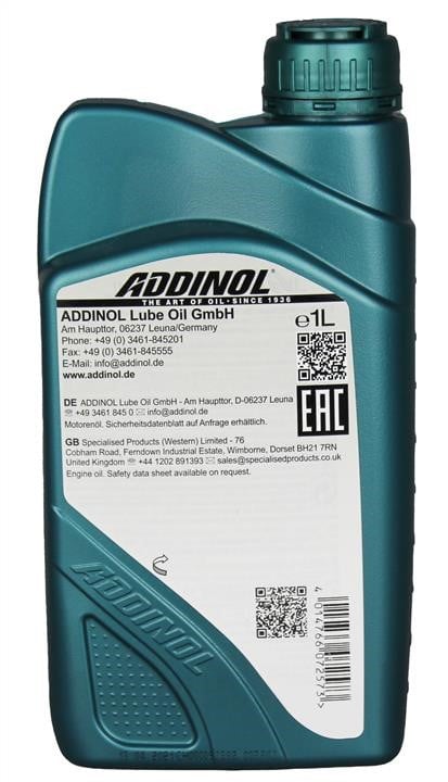 Addinol Моторна олива Addinol Giga Light MV 0530 LL 5W-30, 1л – ціна 451 UAH