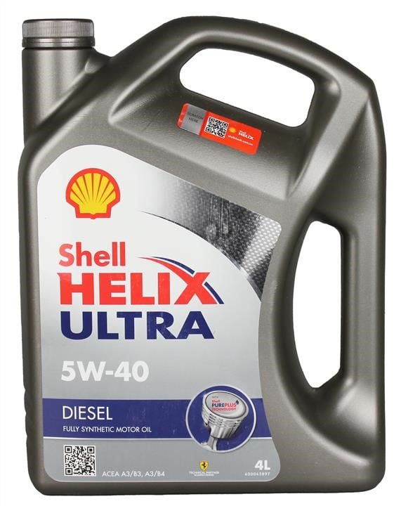 Shell 550021541 Моторна олива Shell Helix Ultra Diesel 5W-40, 4л 550021541: Купити в Україні - Добра ціна на EXIST.UA!