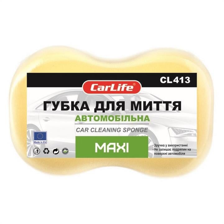 CarLife CL413 Губка для миття авто Maxi CL413: Купити в Україні - Добра ціна на EXIST.UA!