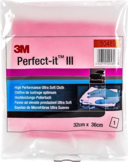 3M 50489 Серветка Perfect-it III мікрофібра 32х36 см, рожева 50489: Купити в Україні - Добра ціна на EXIST.UA!
