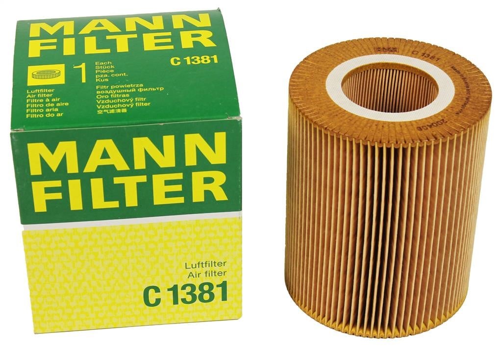 Повітряний фільтр Mann-Filter C 1381